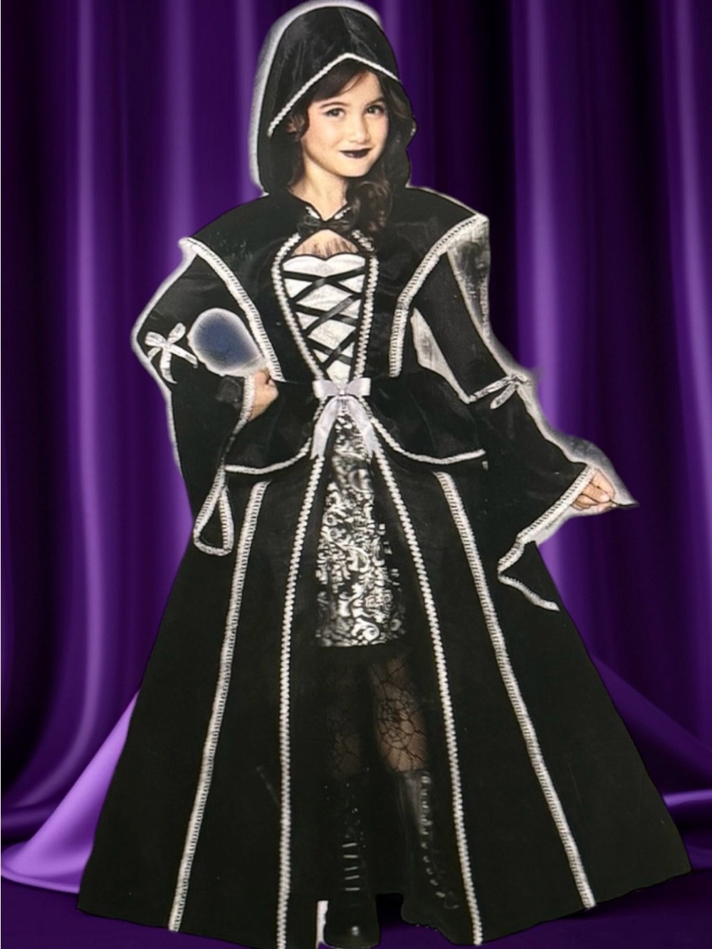 2 for $30 | Gothic Hooded Princess Halloween Costume